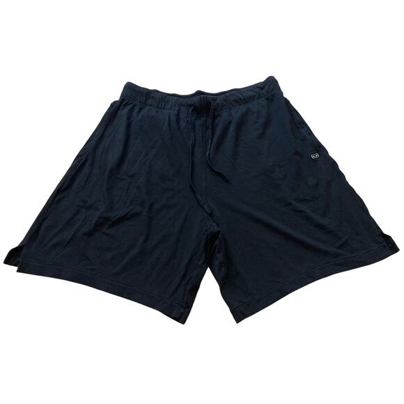 Pair Of Thieves MENS Lounge Shorts Size Large Black Cotton Modal - Picture 1 of 5